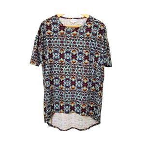 Comfortable Vibrant LULAROE High Low Tunic Excellent Condition (Runs Large)